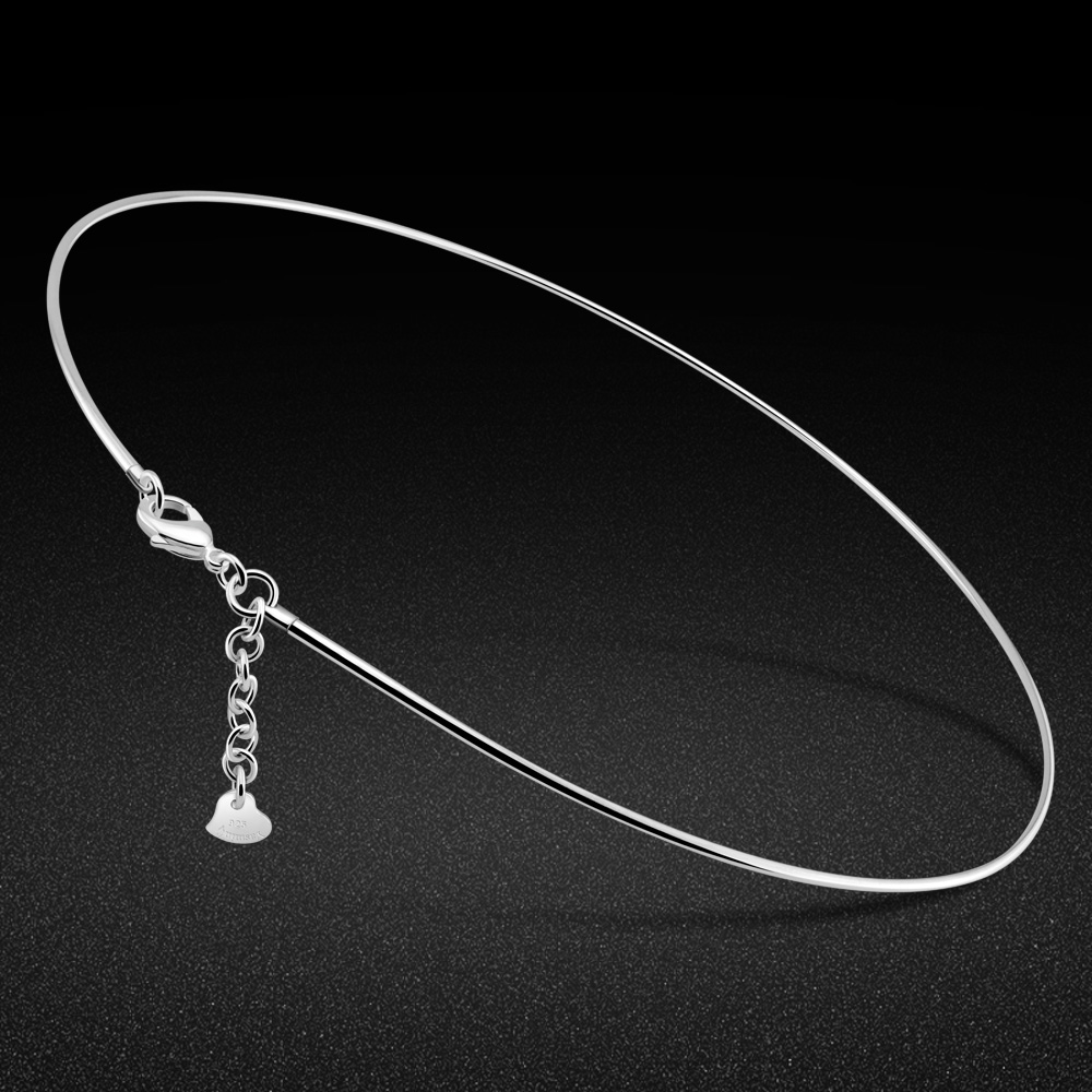 925 Sterling Silver Chain Necklace Men - Gargantilla de Plata de Ley 925
