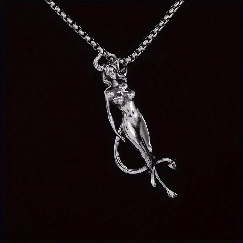 Anime Pendant Necklace - Colgante de gargantilla punk gótico, collar