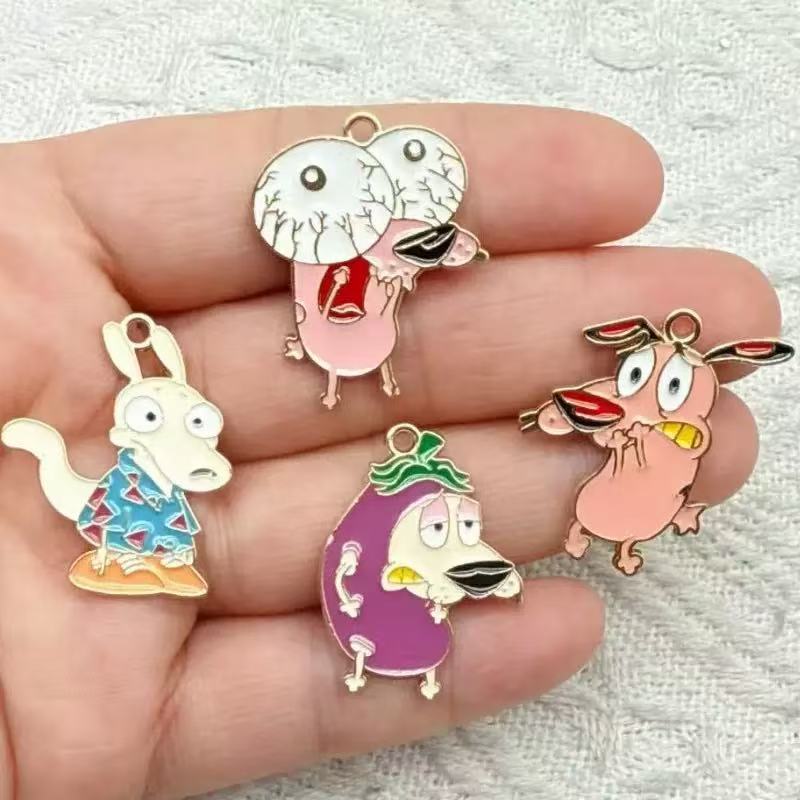 Anime Pendant Necklace - 10 piezas de dijes bonitos de