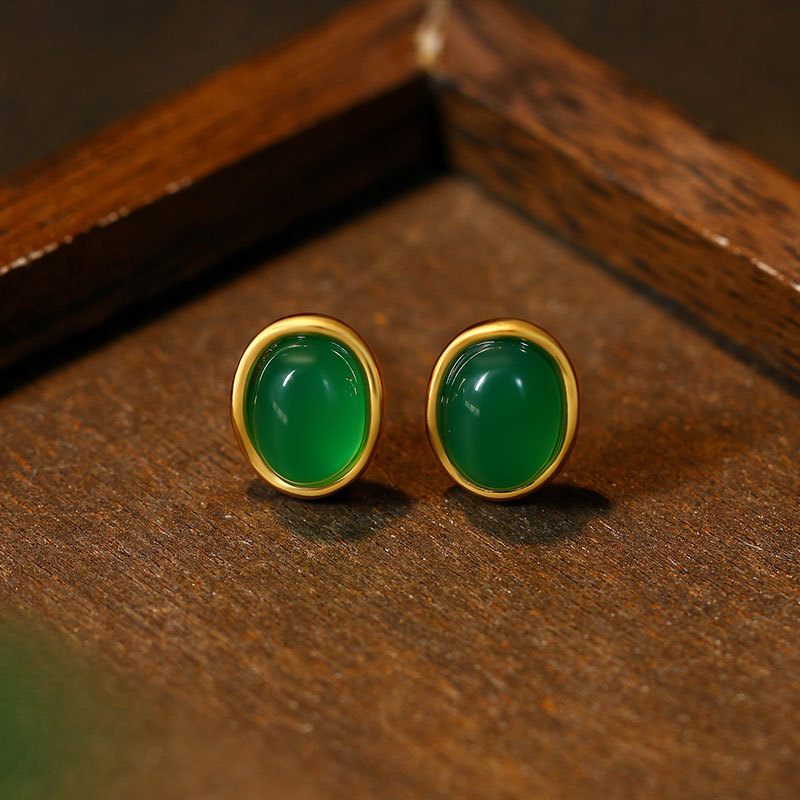 Pendientes de Jade Natural ver - Earrings reseña y precio