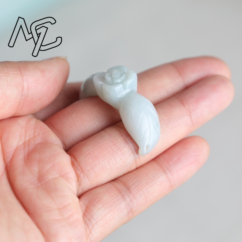 2 piezas de jadeíta blanca nat - Earrings reseña y precio