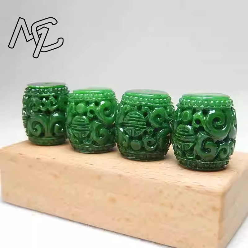 5 cuentas talladas de Jade VER - Bracelets reseña y precio