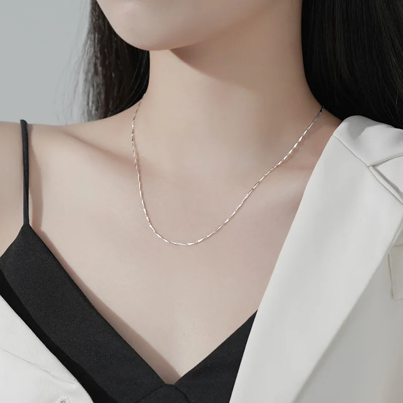 KOSE JEWELS 100% Plata de Ley  - 925 Sterling Silver Chain Necklace Men reseña y precio