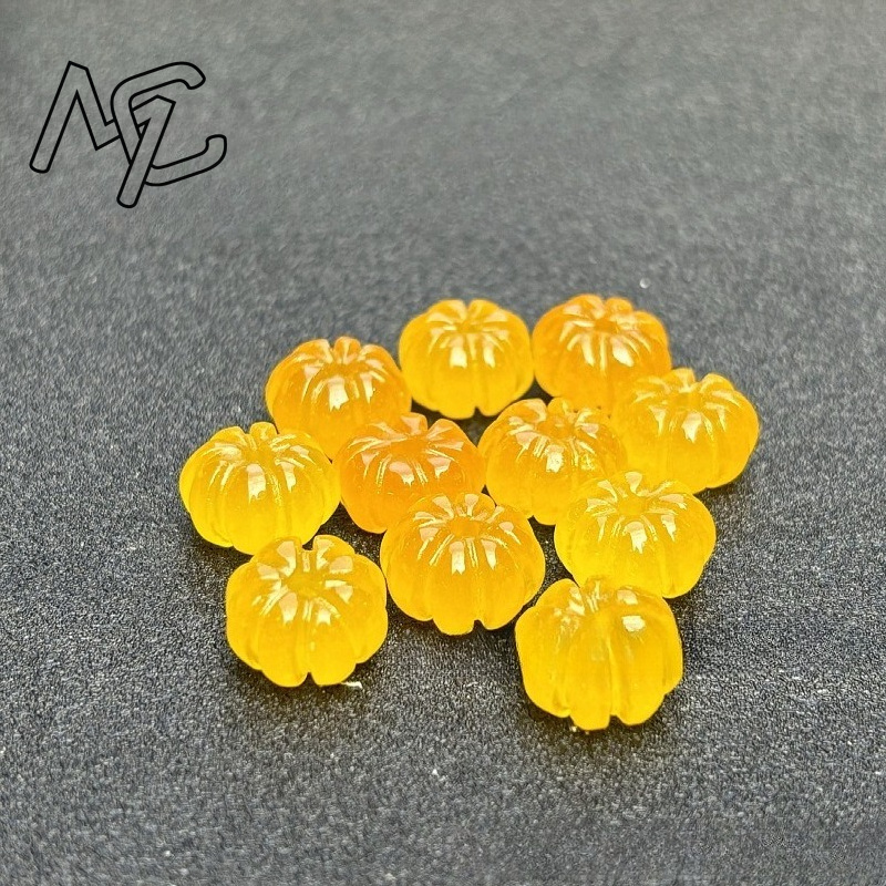 10 Uds. De cuentas de calabaza - Earrings reseña y precio
