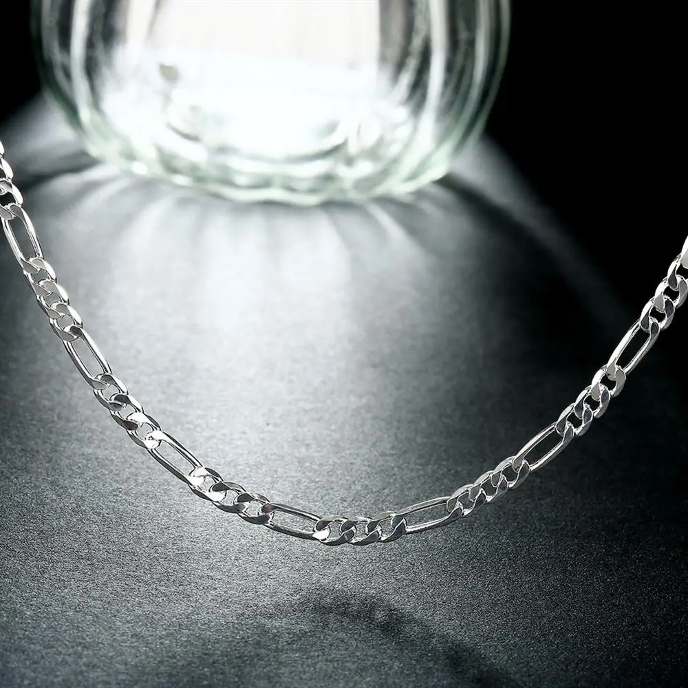 40-75cm Plata de Ley 925 16-30 - Cuban Link Chain 12Mm reseña y precio