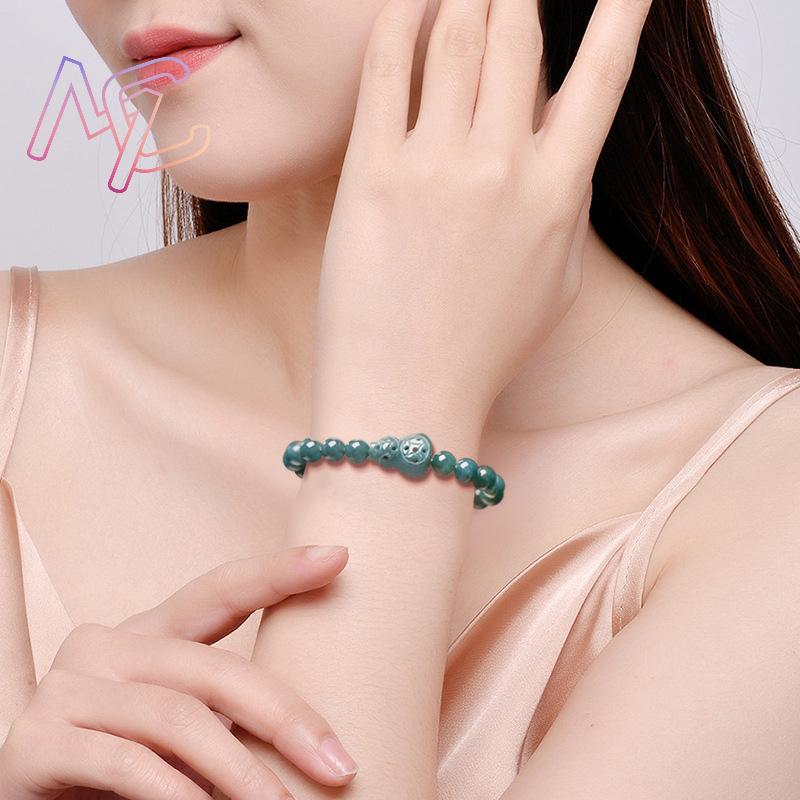 Pulsera de calabaza de jadeíta - Bracelets reseña y precio