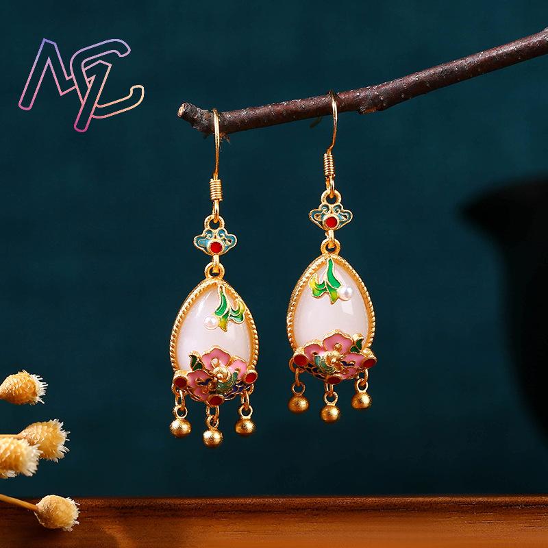Pendientes de Jade Natural con - Earrings reseña y precio