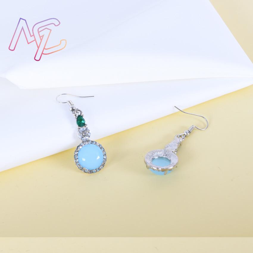Pendientes de Jade Natural azu - Earrings reseña y precio