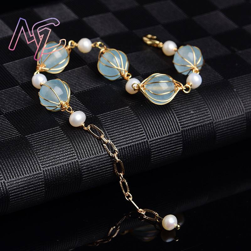 Pendientes de cuentas de Jade  - Earrings reseña y precio