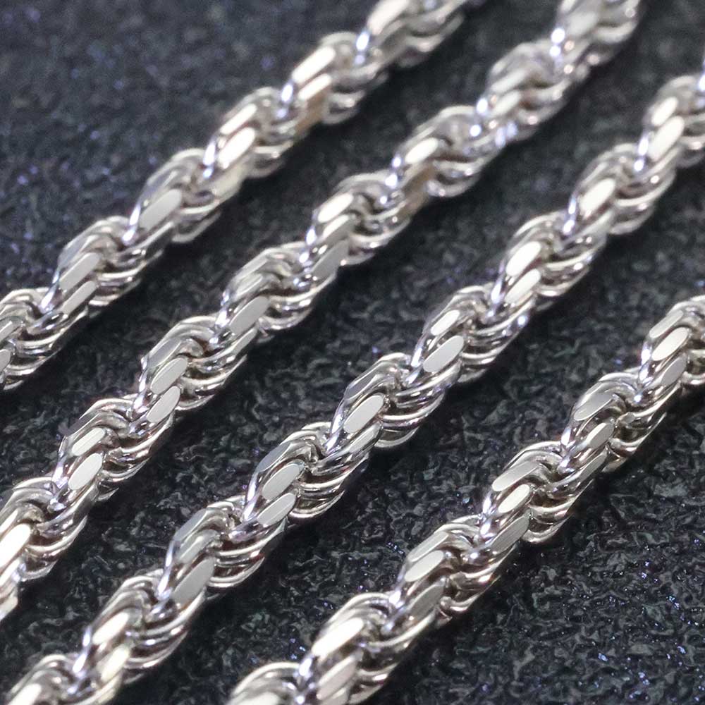 ESKEEM 3MM/5mm hombres mujeres - 925 Sterling Silver Chain Necklace Men reseña y precio