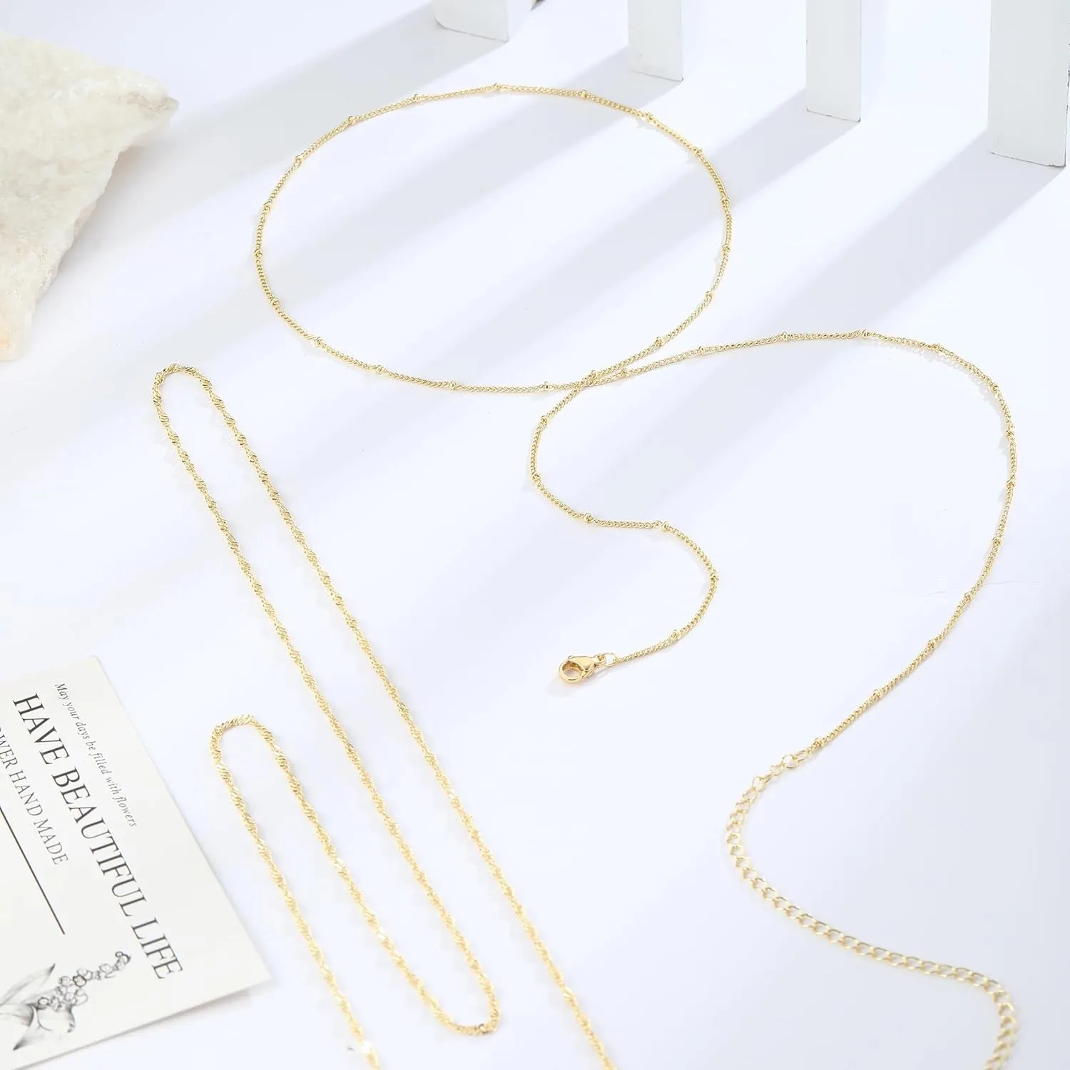 Cadena de cuentas de cintura a - Body Jewelry reseña y precio