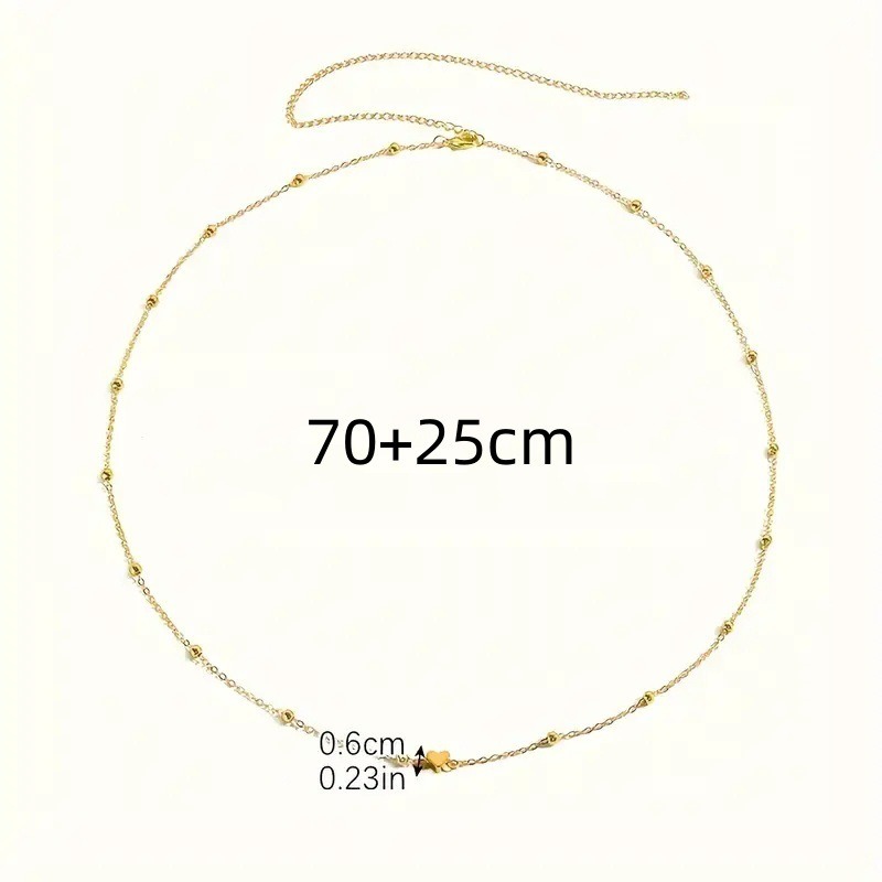 Delicada cadena para la cintur - Body Jewelry reseña y precio