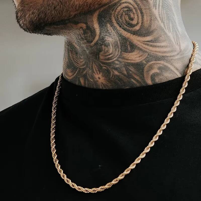 Collar largo de cuerdas para h - Cuban Link Chain 12Mm reseña y precio